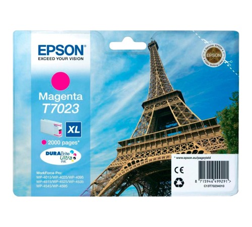 Картридж/ Epson WP 4000/4500 Series Ink XL Cartridge Magenta 2k