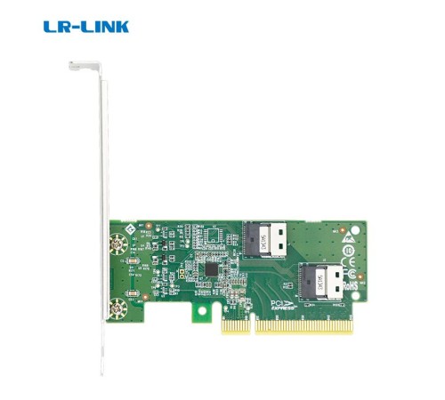 Адаптер для SSD/ PCIe x8 to Two SlimSAS SFF-8654 4i Adapter Адаптер для SSD/ PCIe x8 to Two SlimSAS SFF-8654 4i Adapter
