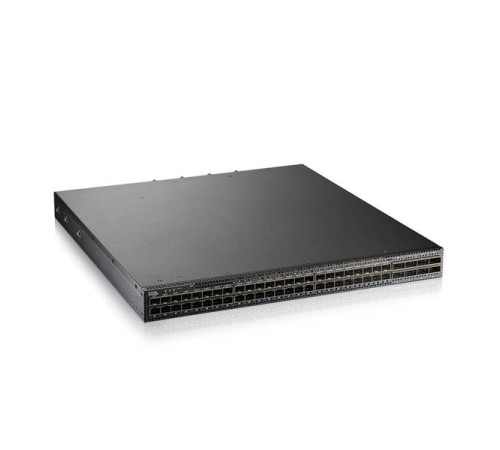Коммутатор L3 Core Zyxel NebulaFlex Pro CX4800-56F, rack 19", 48xSFP28: 10/25G , 8xQSFP28: 100G, 2 блока питания AC в комплекте