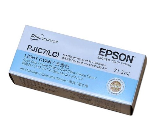Картридж/ EPSON C13S020689 PJIC7 Light Cyan Discproducer Ink PP-100 Картридж/ EPSON C13S020689 PJIC7 Light Cyan Discproducer Ink PP-100