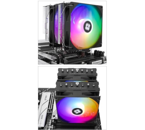 Кулер для процессора/ CPU Cooler Thermalright Phantom Spirit 120 SE ARGB (4-pin PWM, 154mm, Ni/CU, 7x6mm, ARGB, 2x120mm, 66.17CFM, 25.6dBA, 1500RPM, S: 1700, 1200, 115X, AM5, AM4) Кулер для процессора/ CPU Cooler Thermalright Phantom Spirit 120 SE ARGB (4-pin PWM, 154mm, Ni/CU, 7x6mm, ARGB, 2x120mm, 66.17CFM, 25.6dBA, 1500RPM, S: 1700, 1200, 115X, AM5, AM4)