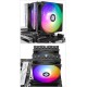 Кулер для процессора/ CPU Cooler Thermalright Phantom Spirit 120 SE ARGB (4-pin PWM, 154mm, Ni/CU, 7x6mm, ARGB, 2x120mm, 66.17CFM, 25.6dBA, 1500RPM, S: 1700, 1200, 115X, AM5, AM4)