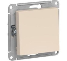 ATLASDESIGN 1-клавишный ВЫКЛЮЧАТЕЛЬ, сх.1, 10АХ, механизм, БЕЖЕВЫЙ