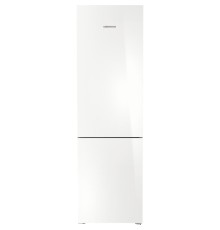 Холодильники LIEBHERR/ Plus, EasyFresh, МК NoFrost, 3 контейнера МК, в. 201,5 см, ш. 60 см, класс ЭЭ A++, внутренние ручки, белое стекло