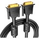 Кабель Vention DVI-I Dual link 24+5M/VGA 15M с ферритовым фильтром - 3м.