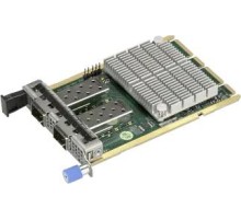 Контроллер Supermicro AOC-A25G-m2SM AIOM 2-port 25GbE SFP28,Mellanox CX-6 LX