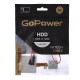 Кабель/ Кабель GoPower SATA (m)-SATA (m) 0.5м силикон ver.3.0 красный (1/250)