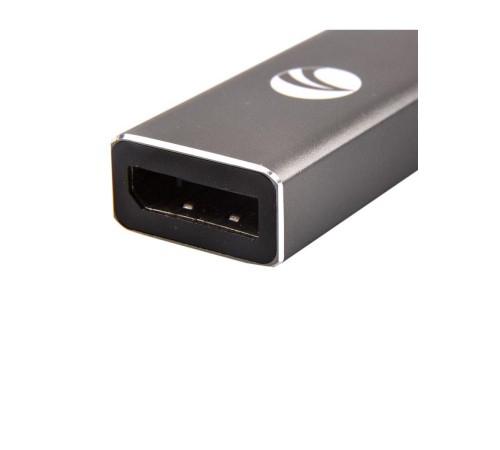 Aдаптер/ Aдаптер USB 3.1 Type-Cm --> DP(f) 4K@60Hz, Aluminum Shell, VCOM<CU422MB>