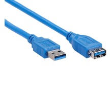 Кабель/ Кабель удлинительный USB3.0 Am-Af 1m iOpen (Aopen/Qust) (ACU302-1M)