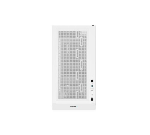 Корпус Deepcool CH560 WH без БП, боковое окно (закаленное стекло), 3x140мм ARGB вентилятор спереди и 1x120мм ARGB вентилятор сзади, белый, ATX