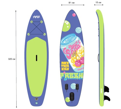САП доска Hiper SUPB-0144 (320)/ Supboard Hiper SUPB-0144 САП доска Hiper SUPB-0144 (320)/ Supboard Hiper SUPB-0144