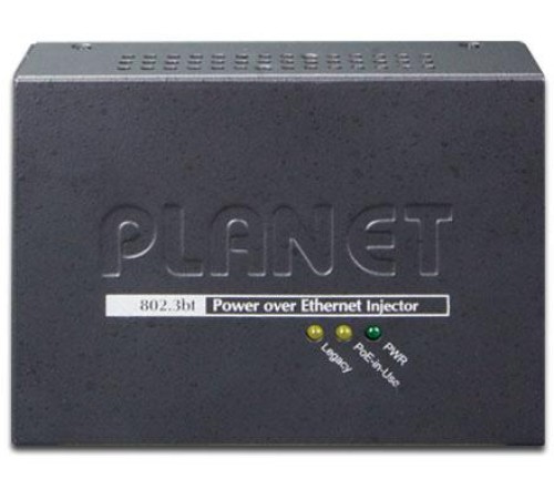 Инжектор/ Single-Port 10/100/1000Mbps 802.3bt Ultra PoE Injector (60 Watts, Legacy mode support, PoE Usage LED) -w/external power adapter Инжектор/ Single-Port 10/100/1000Mbps 802.3bt Ultra PoE Injector (60 Watts, Legacy mode support, PoE Usage LED) -w/external power adapter