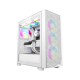 Корпус без блока питания/ Case PCCooler C3D510 WH ARGB, Midi-Tower, TG, Mesh, 3x120mm ARGB, 2xUSB-A 3.0, E-ATX, ATX, mATX, mITX White