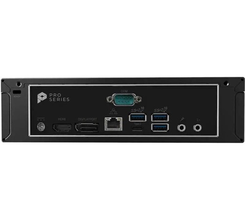 Мини ПК PRO DP21 14M-237BRU  Intel Core i3 14100(3.5Ghz)/Gb/noDVD/BT/WiFi/war 1y/Black/noOS + no KB+M