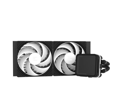 Система водяного охлаждения Zalman CPU Liquid Cooler 240mm, ARGB, LCD Display, black