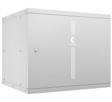 Шкаф настенный Cabeus WSC-05D-9U55/45m Шкаф телекоммуникационный настенный 19" 9U, серия LIGHT разборный, дверь металл, цвет серый