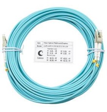 Шнур оптический Cabeus FOP-50-LC-LC-15m Шнур оптический duplex LC-LC 50/125 mm OM3 15м LSZH