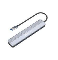 Концентратор/ Концентратор USB 3.0, 7xUSB 3.0, режим быстрой зарядки