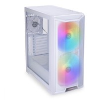 Корпус LIAN LI Lancool 215 Snow White, Medium Case: E-ATX (width: under 280mm), ATX, M-ATX, ITX, 2xUSB 3.0, 1xAudio, Included Fans: 2x200mm 800RPM ARGB, 1x120mm 1100 RPM (незначительное повреждение коробки)