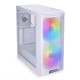 Корпус LIAN LI Lancool 215 Snow White, Medium Case: E-ATX (width: under 280mm), ATX, M-ATX, ITX, 2xUSB 3.0, 1xAudio, Included Fans: 2x200mm 800RPM ARGB, 1x120mm 1100 RPM (незначительное повреждение коробки)
