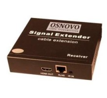 Приёмник/ OSNOVO Дополнительный приемник HDMI, ИК управления, RS232 по сети Ethernet для комплекта TLN-Hi/2+RLN-Hi/2