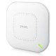 Точка доступа Точка доступа Zyxel NebulaFlex NWA210AX, WiFi 6, 802.11a/b/g/n/ac/ax (2,4 и 5 ГГц), MU-MIMO, антенны 4x4 , до 575+2400 Мбит/с, 1xLAN 2.5GE, 1xLAN GE, PoE, защита от 4G/5G, БП в комплекте