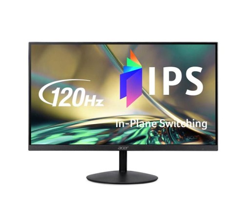 Монитор 27'' ACER SA272G0bi  IPS, 1920x1080, 1ms, 250cd, 120Hz, 1xVGA + 1xHDMI(1.4), sync: FreeSync, Vesa:75x75