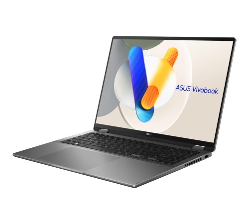 Ноутбук/ ASUS TP3607SH-RJ043W flip 16"(2880x1800 OLED)/Touch/Intel Core Ultra 7 258V(3.7Ghz)/32768Mb/1024PCISSDGb/noDVD/Ext:nVidia GeForce RTX 5050(8192Mb)/Cam/BT/WiFi/63WHr/war 1y/1.85kg/Matte Gray/Win11Home + стилус