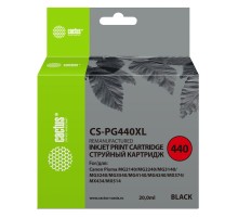 -/ Картридж струйный Cactus CS-PG440 черный (180стр.) для Canon PIXMA MG2140/MG3140