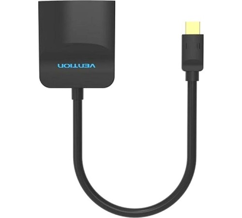 Адаптер-переходник Vention mini DisplayPort 20M > HDMI F Чёрный Адаптер-переходник Vention mini DisplayPort 20M > HDMI F Чёрный
