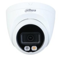 Уличная купольная IP-видеокамера Full-color с ИИ, 4Мп, 1/2.9 CMOS, объектив 2.8мм, WDR(120дБ), чувствительность 0.008лк@F1.6 сжатие: H.265+ H.265 H.264+ H.264 MJPEG, 2 потока до 4Мп@25к/с, видеоаналитика: SMD Plus (Умная детекция движения) пересечение лин