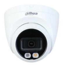 Уличная купольная IP-видеокамера Full-color с ИИ, 4Мп, 1/2.9 CMOS, объектив 2.8мм, WDR(120дБ), чувствительность 0.008лк@F1.6 сжатие: H.265+ H.265 H.264+ H.264 MJPEG, 2 потока до 4Мп@25к/с, видеоаналитика: SMD Plus (Умная детекция движения) пересечение лин