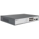 Коммутатор ORIGO Управляемый L2 PoE-коммутатор, 8x1000Base-T PoE, 2x1000Base-X SFP, PoE-бюджет 135 Вт, консольный порт RJ-45, комплект для установки в 19" стойку