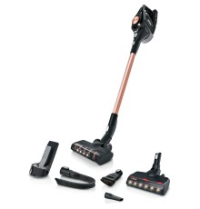 Пылесос Bosch/ Пылесос Bosch, безмешковый, вертикальный, емкость пылесборника 0.4 л, сухая уборка, фильтр тонкой очистки, цвет черный