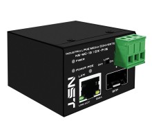 Промышленный компактный Ultra PoE медиаконвертер Gigabit Ethernet/ Промышленный компактный Ultra PoE медиаконвертер Gigabit Ethernet, SFP 1000Мбит/c, RJ45 10/100/1000Мбит/c, поддержка LFP. Порт PoE: до 90W (IEEE 802.3af/at/bt). Автоматическое определение