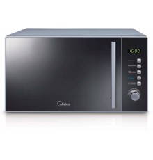 Микроволновая печь Midea/ 20 л. 800 Вт, тактовое управление. LED-дисплей. Цвет серебристый