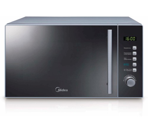 Микроволновая печь Midea/ 20 л. 800 Вт, тактовое управление. LED-дисплей. Цвет серебристый Микроволновая печь Midea/ 20 л. 800 Вт, тактовое управление. LED-дисплей. Цвет серебристый