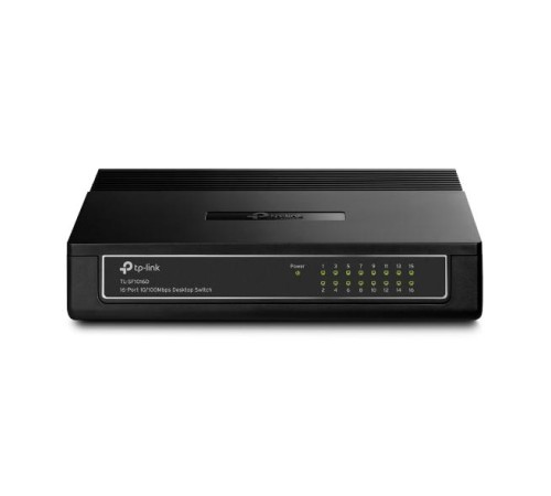 коммутатор TP-Link TL-SF1016D, 16-Port 10/100 Mbps Desktop Switch