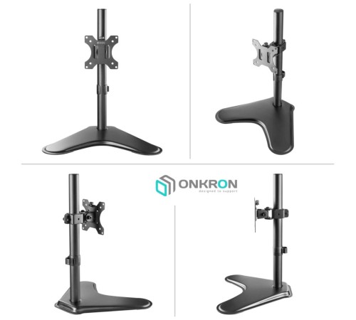 ONKRON кронштейн для монитора 13"-34" настольный, чёрный D101FS ONKRON кронштейн для монитора 13"-34" настольный, чёрный D101FS