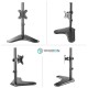 ONKRON кронштейн для монитора 13"-34" настольный, чёрный D101FS