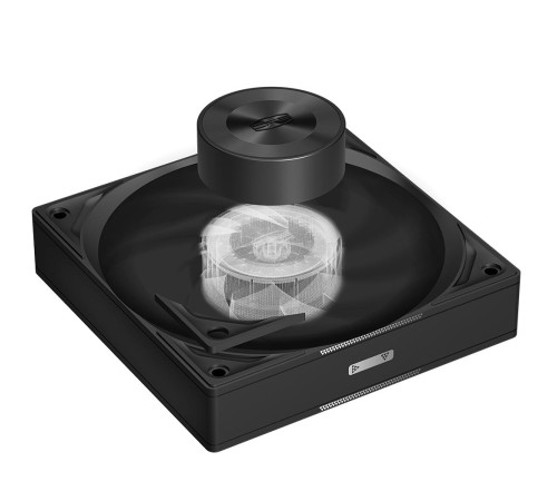 Кулер для корпуса/ Case Cooler PCCooler F5R120 (120x120x25mm, 4-pin PWM, 86.73CFM, 32dBA, 2200RPM, Black) Кулер для корпуса/ Case Cooler PCCooler F5R120 (120x120x25mm, 4-pin PWM, 86.73CFM, 32dBA, 2200RPM, Black)