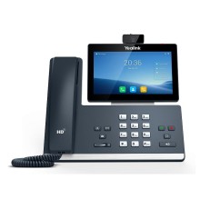 Телефон YEALINK SIP-T58W with camera, видеотерминал,  16 аккаунтов, цветной сенсорный экран 7" 1024х600, Android, WiFi, Bluetooth, GigE, CAM50, без БП, шт