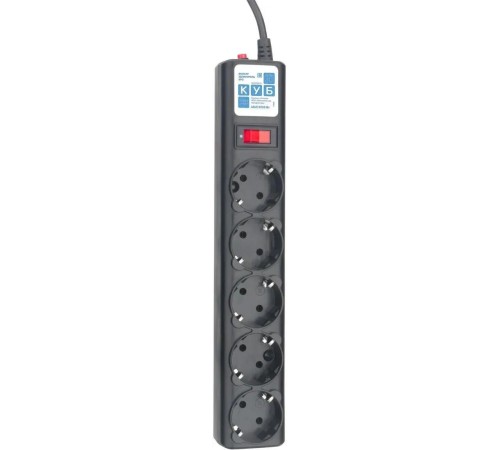 Фильтр-удлинитель Power Cube 3м д/подкл. к UPS(C14) 5 роз., 10А черный/граффит/ Surge protector Power Cube 3m for conn. to UPS(C14) 5 outlets, 10A black/graffite Фильтр-удлинитель Power Cube 3м д/подкл. к UPS(C14) 5 роз., 10А черный/граффит/ Surge protector Power Cube 3m for conn. to UPS(C14) 5 outlets, 10A black/graffite