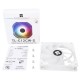Кулер для корпуса/ Case Cooler Thermalright TL-C12CW-S (120x120x25mm, 4-pin PWM, ARGB, 66.17CFM, 25.6dBA, 1550RPM, White)