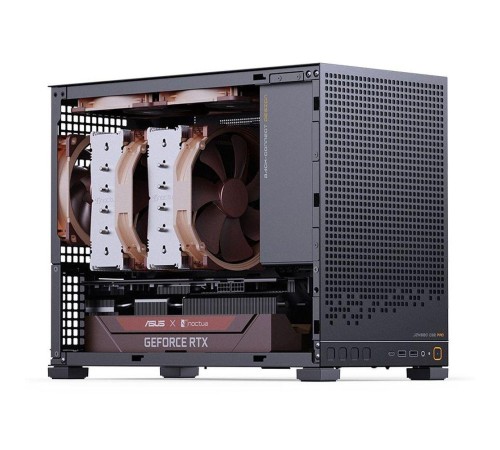 Корпус без блока питания/ Case JONSBO D32 PRO, Mini-Tower, TG, no fan, 2xUSB-A 3.2 + 1xUSB-C 3.2, mATX, mDTX, mITX Black Корпус без блока питания/ Case JONSBO D32 PRO, Mini-Tower, TG, no fan, 2xUSB-A 3.2 + 1xUSB-C 3.2, mATX, mDTX, mITX Black
