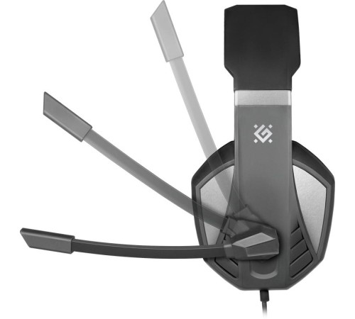 Defender Игровая гарнитура Zeyrox черный+серый, кабель 1.8 м