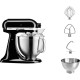 Настольный миксер KitchenAid Настольный миксер с откидным блоком Artisan 4.8 л, черный