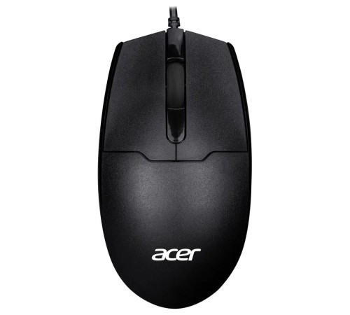 Мышь компьютерная/ Проводная мышь Acer OMW126 оптическая (1000dpi) USB (2but) black Мышь компьютерная/ Проводная мышь Acer OMW126 оптическая (1000dpi) USB (2but) black