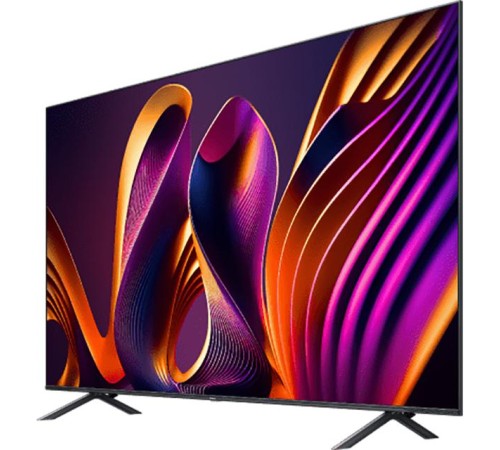 Телевизор ЖК 85'' Hisense/ 85", QLED, Local Dimming, Ultra HD, Smart TV (ОС VIDAA U7.6), Wi-Fi, DVB-T2/T/C/S2/S, 144Hz Game Mode PRO, FreeSync Premium, HDR10+, 2.1ch 2х15W+20W, CI+(1.4), 4хHDMI, 2хUSB, Dark grey