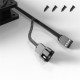 Вентилятор для корпуса ID-COOLING XF-120-K 120x120x25мм (60шт./кор, PWM, Low Noise, резиновые углы, 700-1800об/мин, черный)  BOX